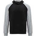 Badet kids two-tone hoodie, solid black