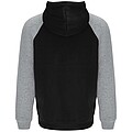 Badet kids two-tone hoodie, solid black