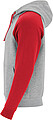 Badet unisex two-tone hoodie