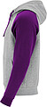 Badet unisex two-tone hoodie