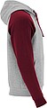 Badet unisex two-tone hoodie