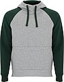 Badet unisex two-tone hoodie