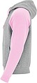 Badet unisex two-tone hoodie