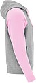 Badet unisex two-tone hoodie
