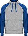 Badet unisex two-tone hoodie