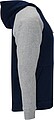 Badet unisex two-tone hoodie