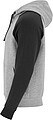 Badet unisex two-tone hoodie