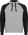 Badet unisex two-tone hoodie