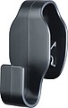 Bag holder for trolleys, black