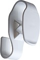 Bag holder for trolleys, white