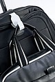 Bag holder for trolleys, white