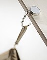 Bag hook, metal White