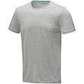 Balfour short sleeve mens GOTS organic t-shirt, grey melange, XS