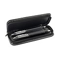 Ball pen and roller set, black