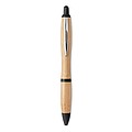 Ball pen in ABS and bamboo