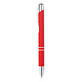 Ball pen in rubberised finish
