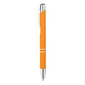 Ball pen in rubberised finish
