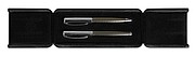 Ball pen set in box, titanium