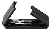 Ball pen set in box, titanium