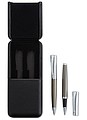 Ball pen set in box, titanium
