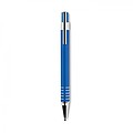 Ball pen set in metal box, blue