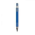 Ball pen set in metal box, blue