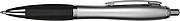 Ball pen with satin finish, black