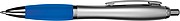 Ball pen with satin finish, blue