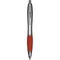 Ball pen with satin finish, burgundy