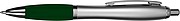 Ball pen with satin finish, green