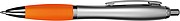 Ball pen with satin finish, orange