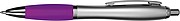 Ball pen with satin finish, purple
