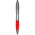 Ball pen with satin finish, red