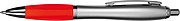 Ball pen with satin finish, red