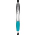 Ball pen with satin finish, turquoise