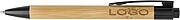 Ballpen with bamboo barrelBlack