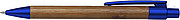 Ballpen with bamboo barrelBlue