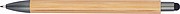 Ballpen with bamboo coating