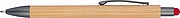 Ballpen with bamboo coating