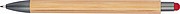 Ballpen with bamboo coating