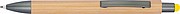 Ballpen with bamboo coating
