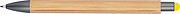 Ballpen with bamboo coating