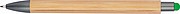 Ballpen with bamboo coating