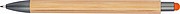 Ballpen with bamboo coating