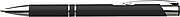 Ballpen with blue ink.Black