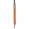 Ballpen with blue ink.Orange