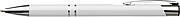 Ballpen with blue ink.White