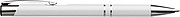 Ballpen with blue ink.White