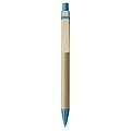Ballpen with card barrelPale blue