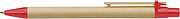 Ballpen with card barrelRed